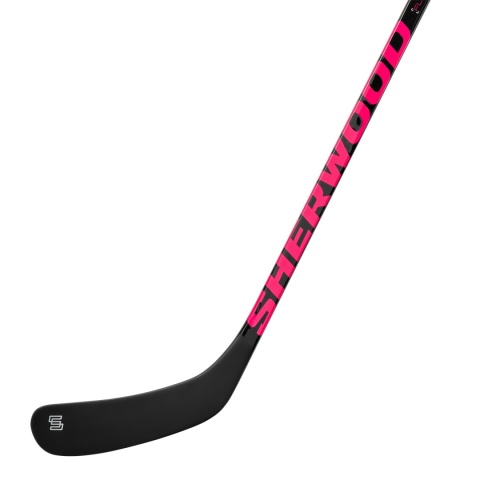 Kij hokejowy Sherwood PLAYRITE 3 PINK Junior Flex 40